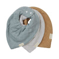 Gallery viewerに画像を読み込む, Organic Cotton Bandana Bibs - Set of 3