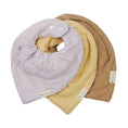 Gallery viewerに画像を読み込む, Organic Cotton Bandana Bibs - Set of 3