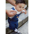 Gallery viewerに画像を読み込む, ORGANIC BABY OVERALLS DARK INDIGO BLUE WASHED