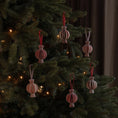 Gallery viewerに画像を読み込む, Paper Christmas Tree Decorations, Set of 6