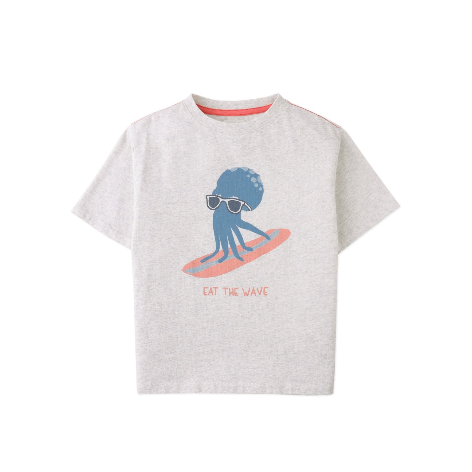 Gingersnaps Oruo Surfing Octopus Relaxed-Fit Graphic Tee