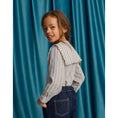 Gallery viewerに画像を読み込む, Gingersnaps Esmeralda Blouse with Embroidered and Ruffled Bib Collar
