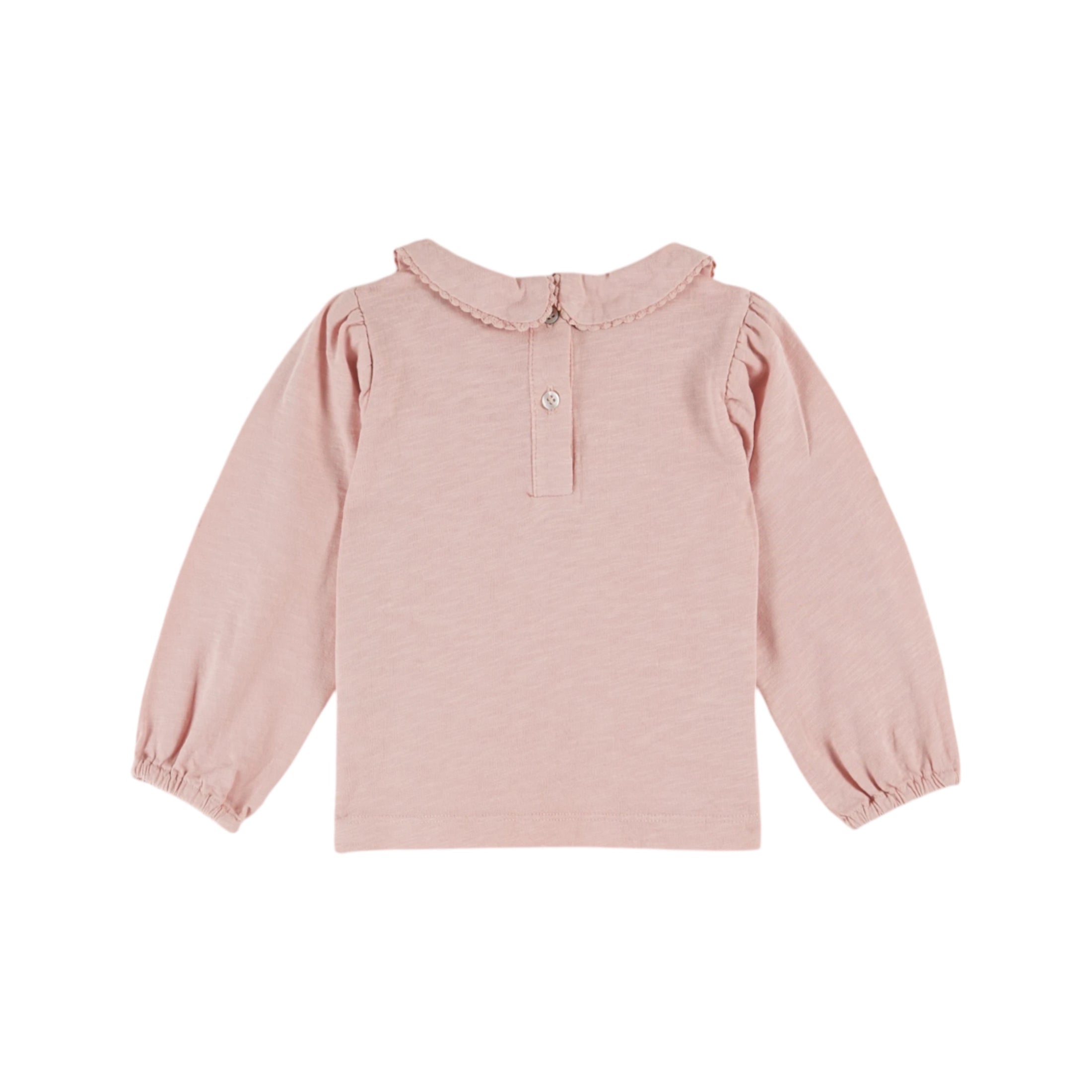 ORGANIC COTTON BOW-NECK T-SHIRT