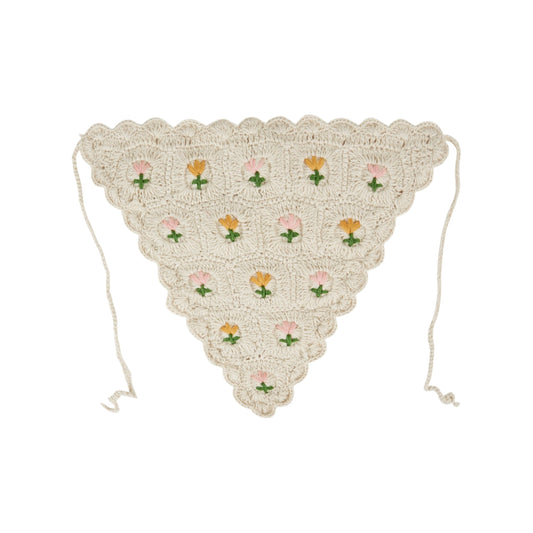 TULIPS CROCHET FICHU