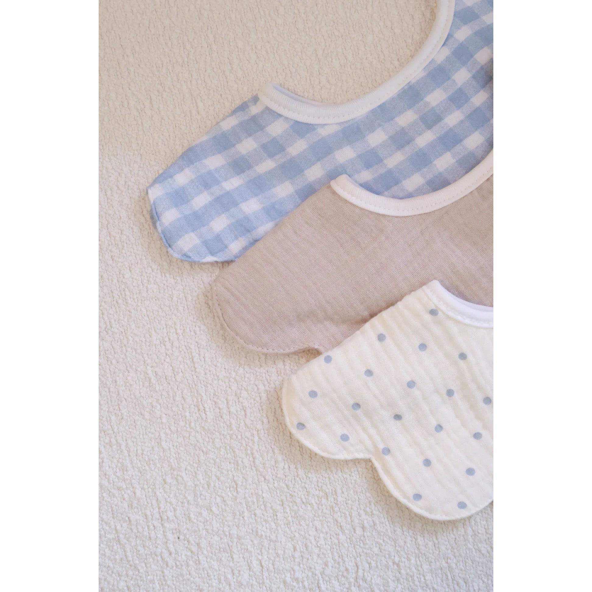 Soft Spot Soft Petal Bibs (Set of 3)