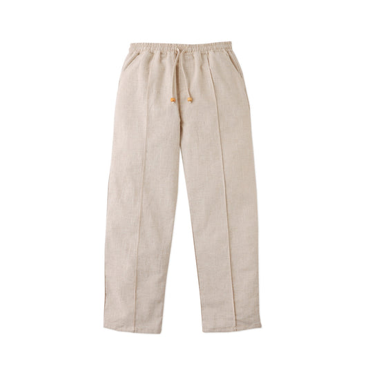 Erwin Fixed-Fold Drawstring Trousers
