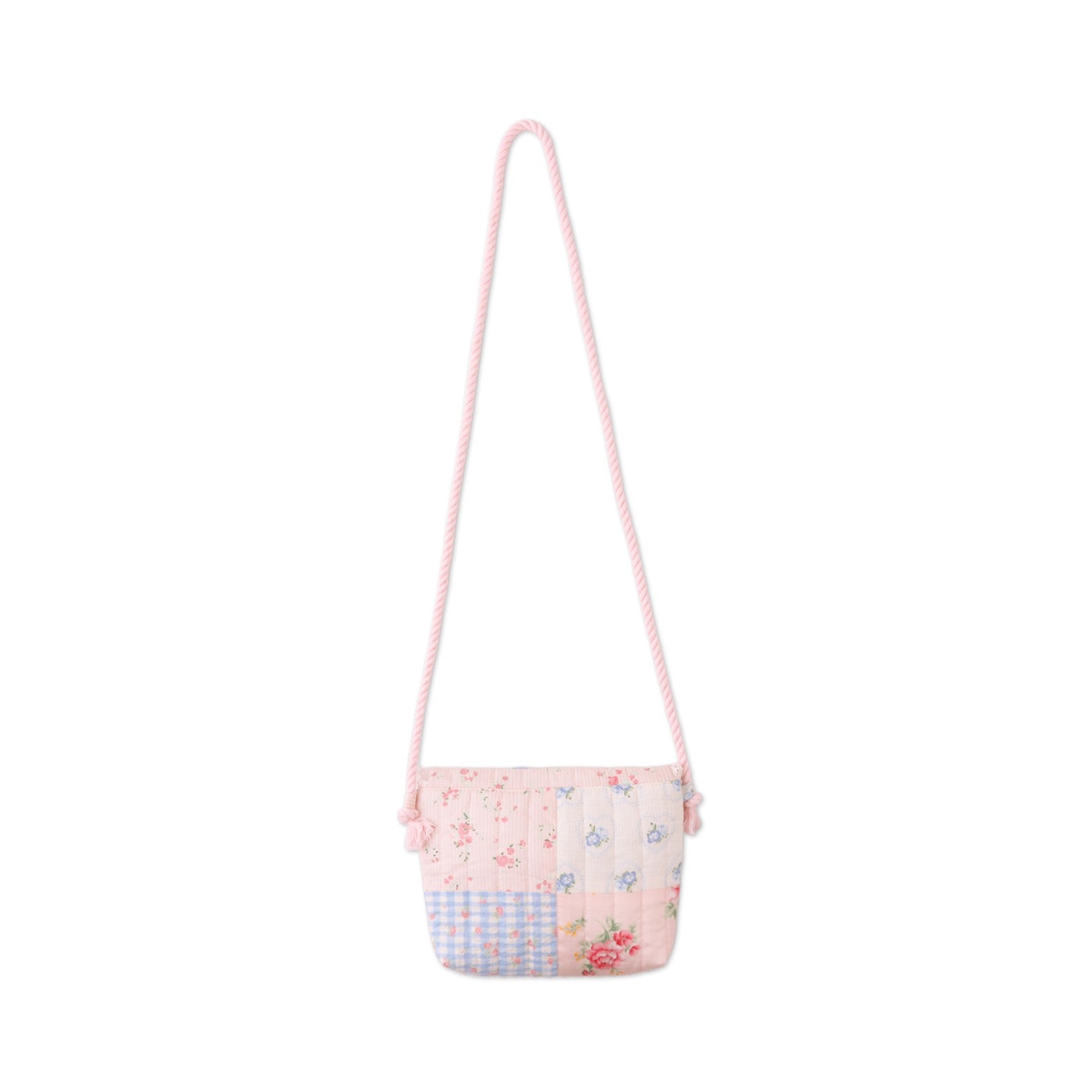 Kane Patchwork Sling Bag With Patch Embroidery