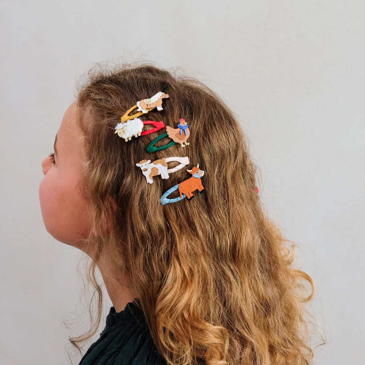 MIMI&LULA Fun farm mini hair clips
