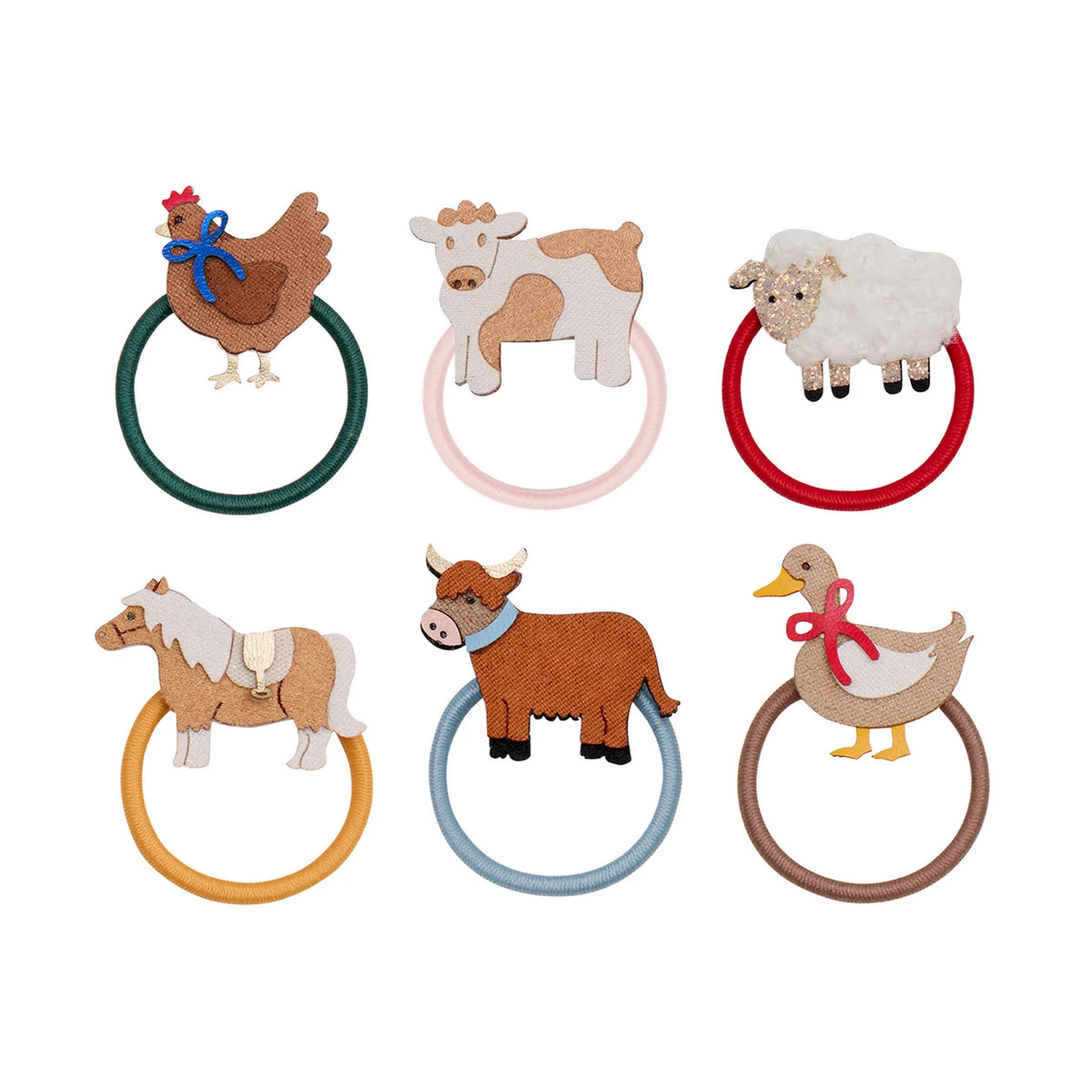 MIMI&LULA Fun farm mini hair ties