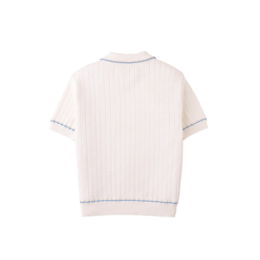 Reiner Polo Shirt with Stripe Tipping Accents