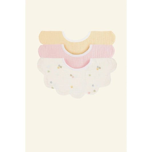 Soft Spot Soft Petal Bibs (Set of 3)