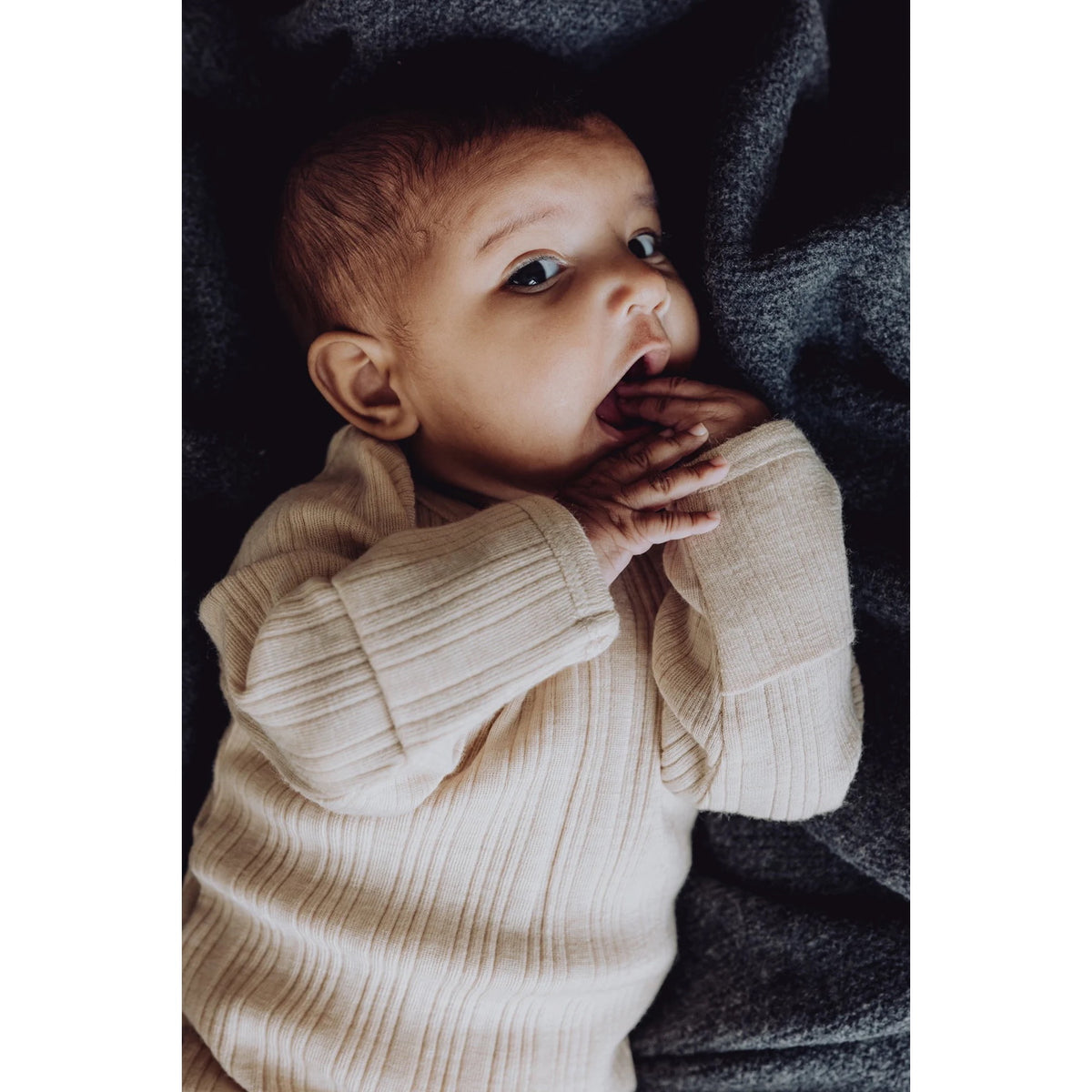 Finch & Fable Wool Rib L/S Bodysuit
