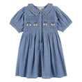 Gallery viewerに画像を読み込む, HAND SMOCK EMBROIDERY DRESS
