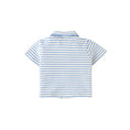 Gallery viewerに画像を読み込む, Baby Ben Striped Jersey Resort Polo With Banana & Toucan Embroidery
