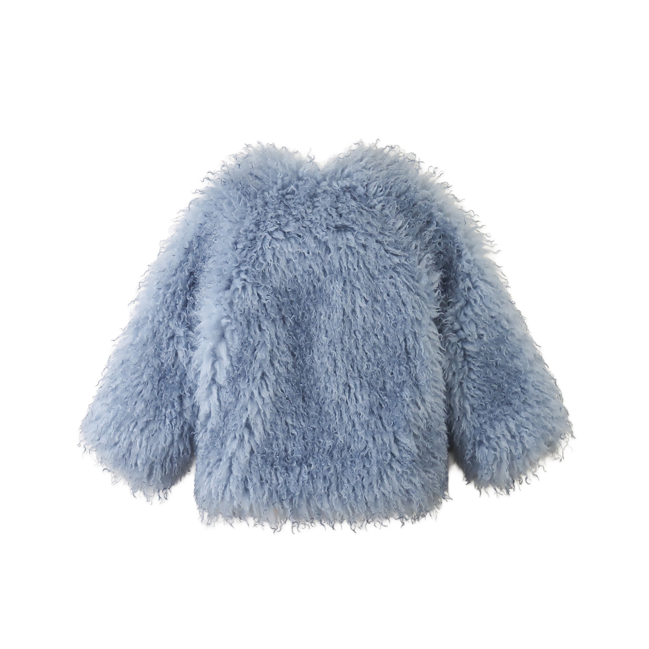 Gingersnaps Cressida Coat with Raglan Sleeves in Shaggy Faux Fur