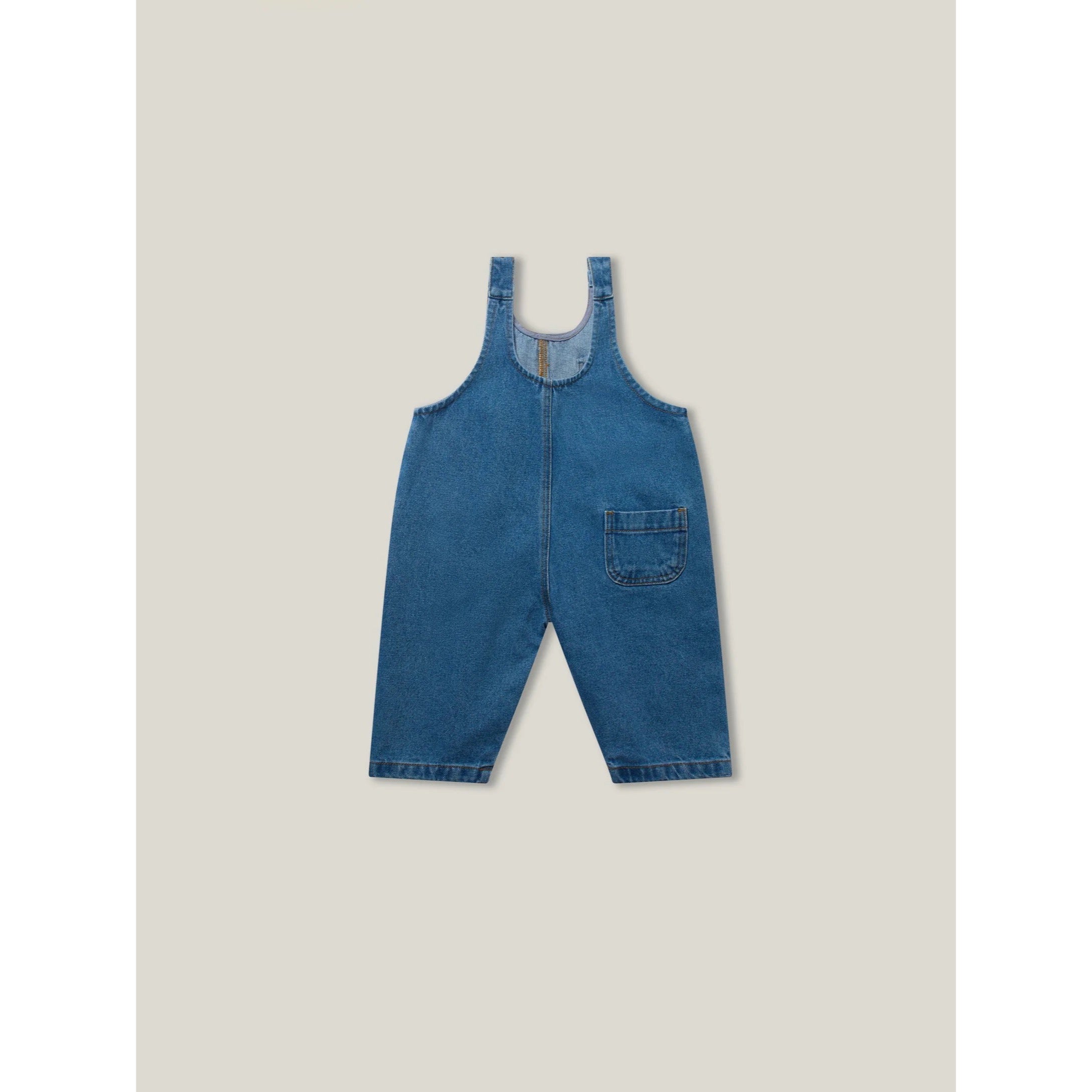 The Oversized Denim Dungaree