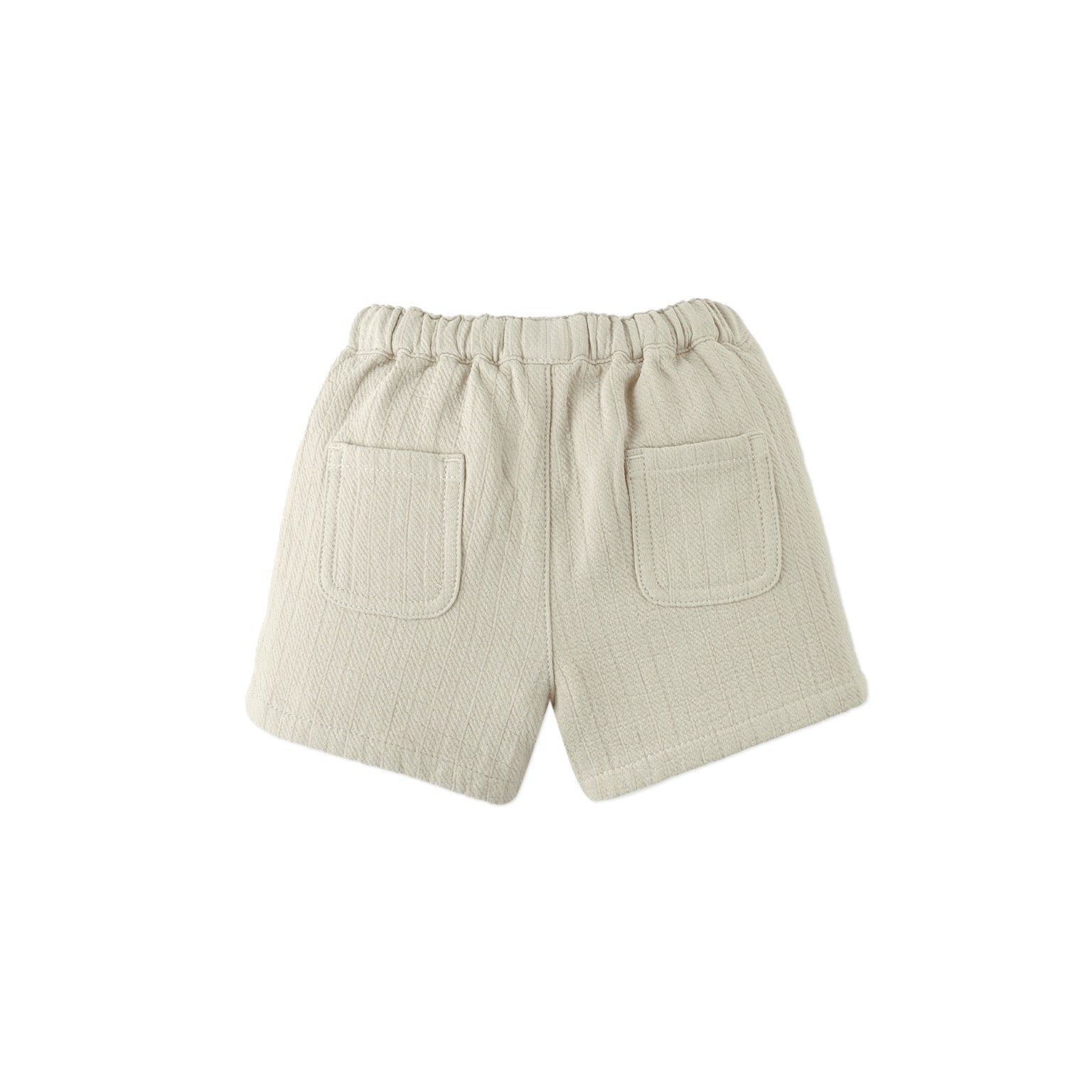 Baby Marlow Drawstring Shorts with Contrast Stitching