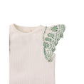 Gallery viewerに画像を読み込む, ELEANOR RIB TOP with LACE SLEEVES

