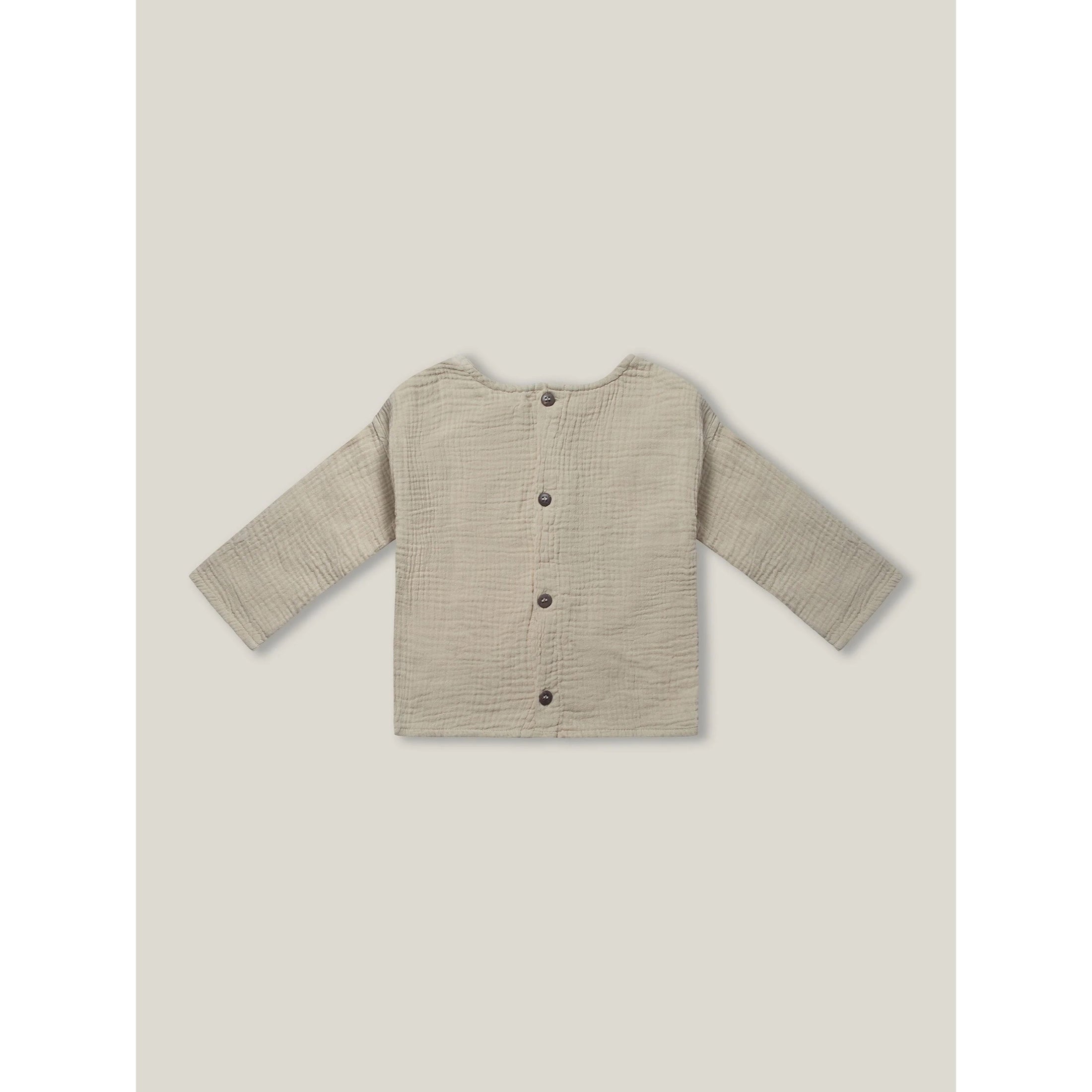 The Button Back Top