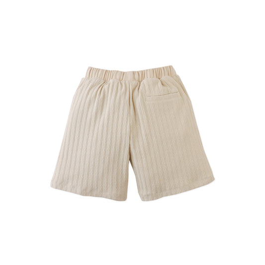 Daryl Cable Knit Drawstring Shorts