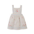 Gallery viewerに画像を読み込む, Gingersnaps Vera Cross-Stitch Embroidered Pinafore Dress and Inner Tee Set
