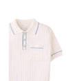 Gallery viewerに画像を読み込む, Reiner Polo Shirt with Stripe Tipping Accents
