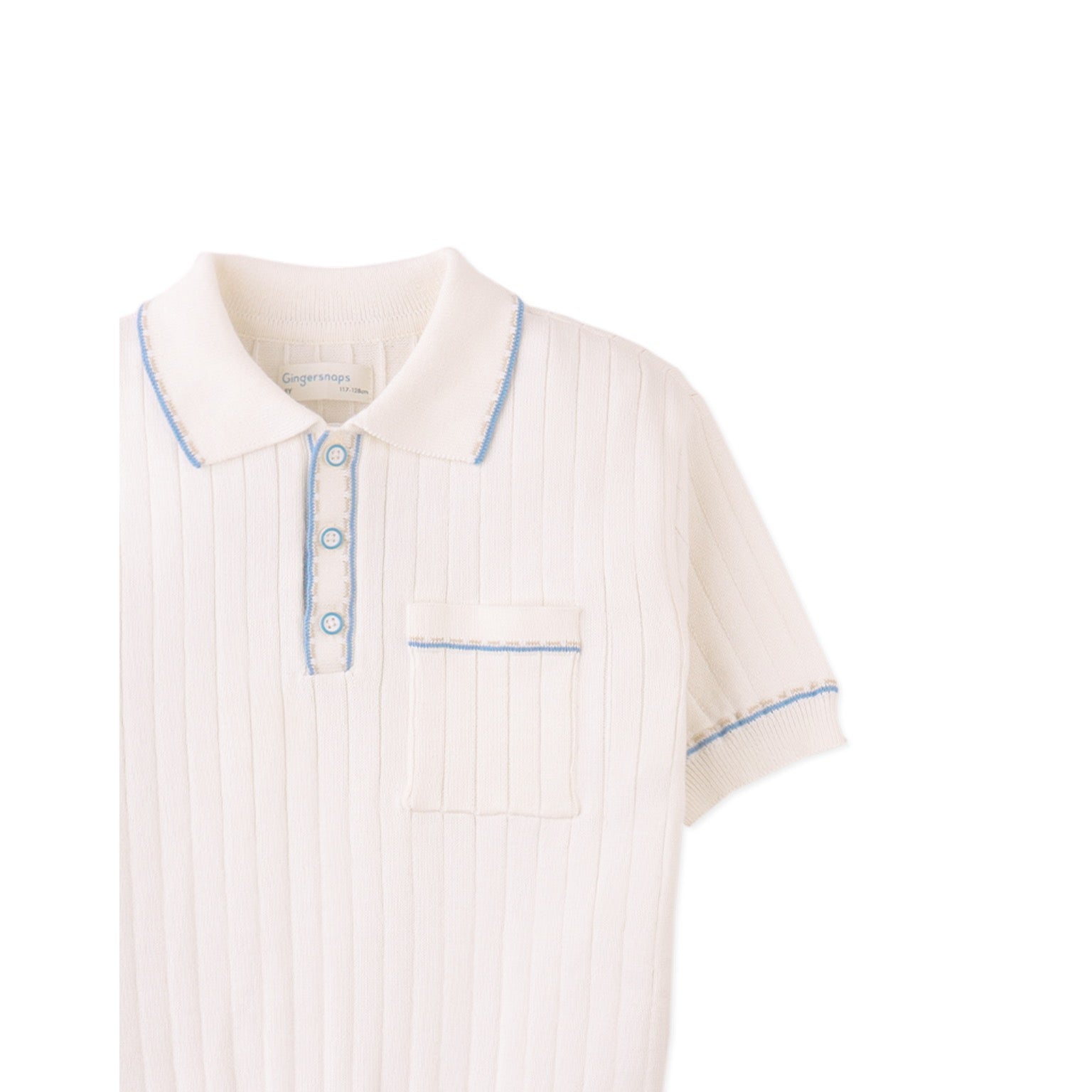 Reiner Polo Shirt with Stripe Tipping Accents