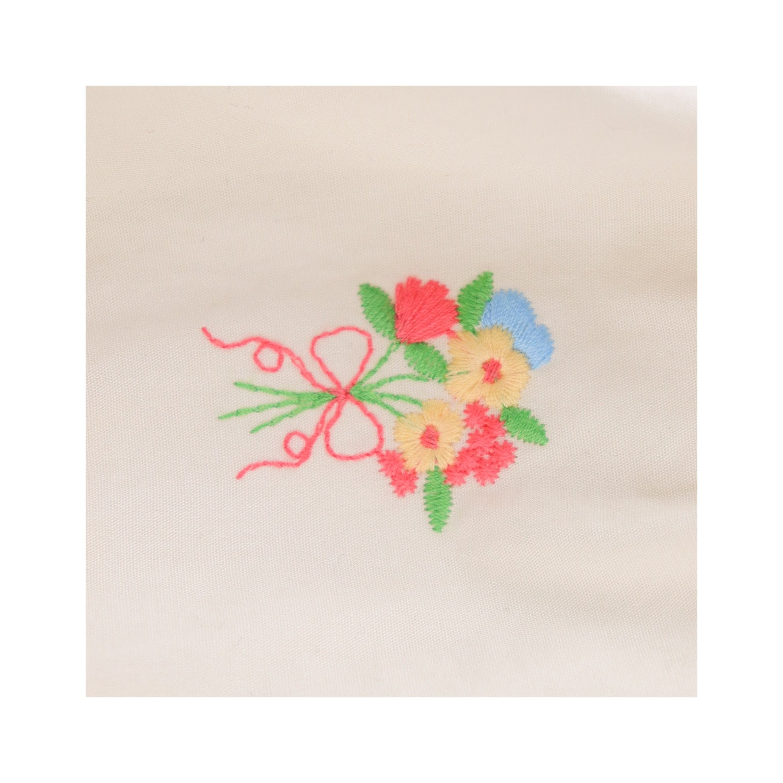 Baby Gigi Embroidered Dress with Puff Sleeves