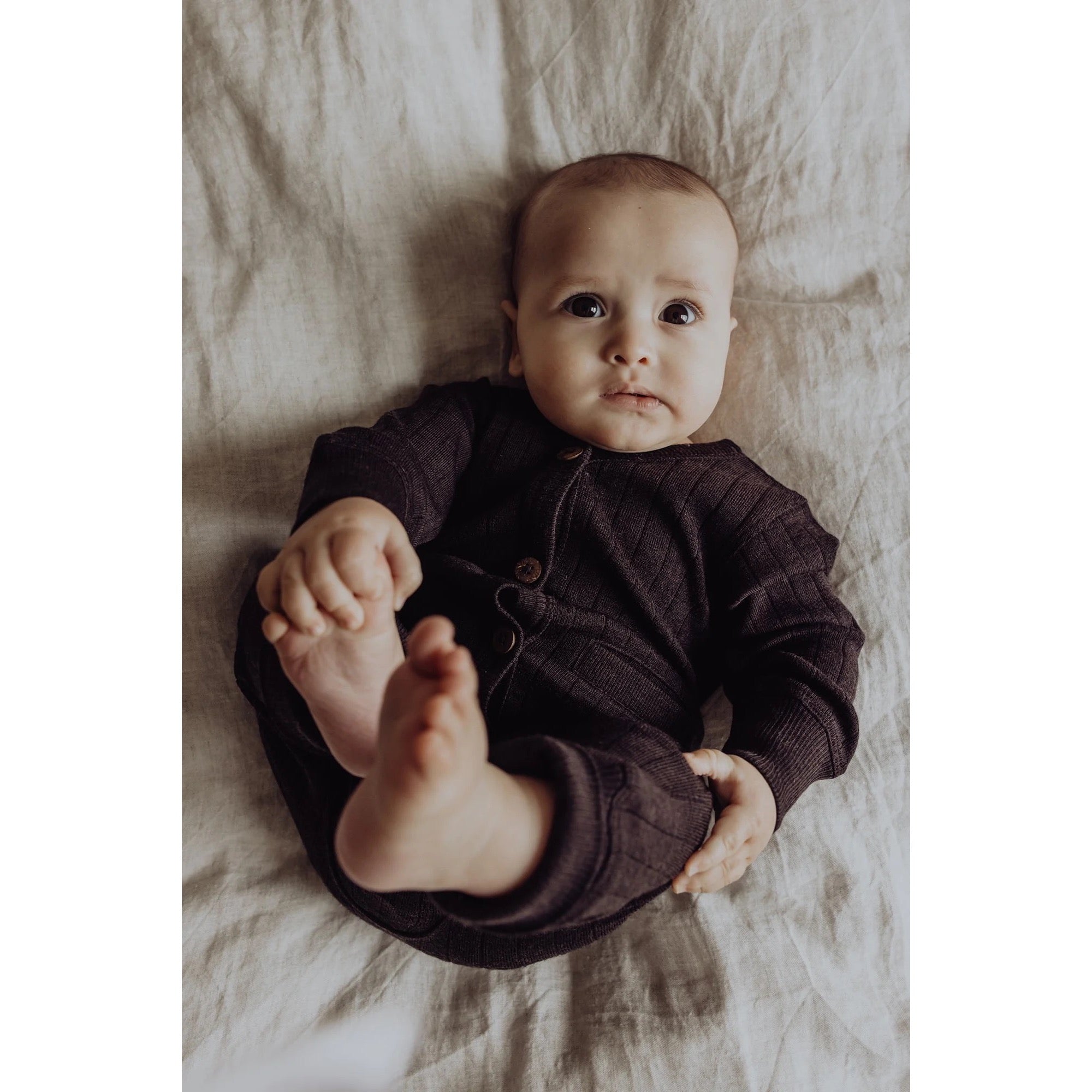 Finch & Fable Wool Rib Playsuit