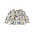 Gallery viewerに画像を読み込む, SMOCKED BLOUSE ORCHID BLUE
