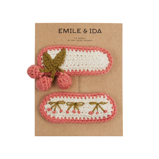 BARRETTES CROCHET