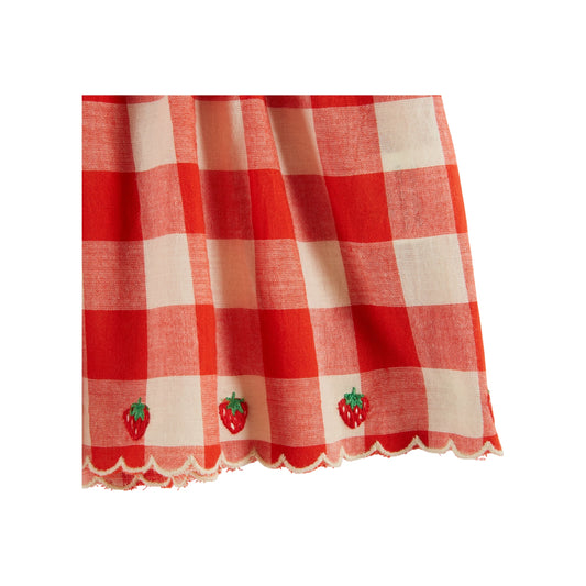 STRAWBERRIES EMBROIDERED TANK TOP