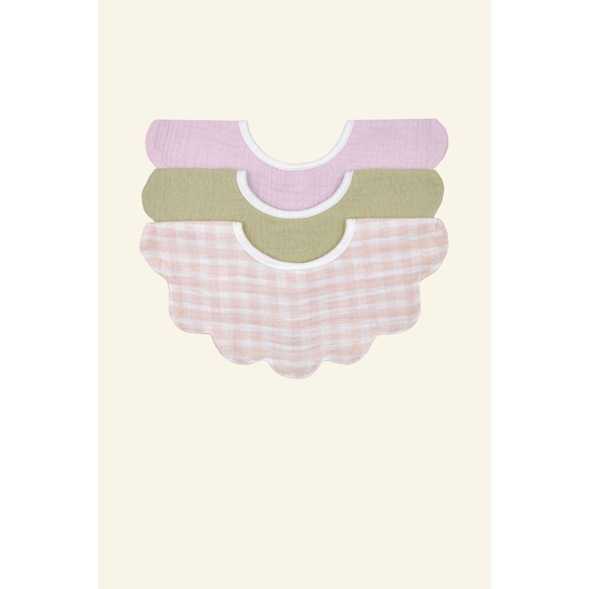 Soft Spot Soft Petal Bibs (Set of 3)