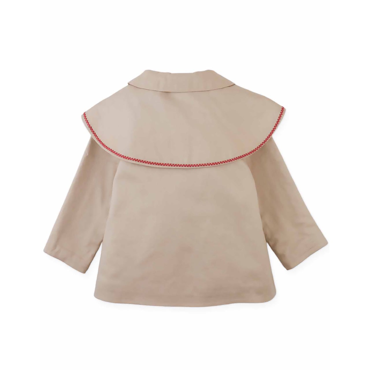 Gingersnaps Sybil Jacket with Cross-Stitch Embroidery on Double Collar and Pockets