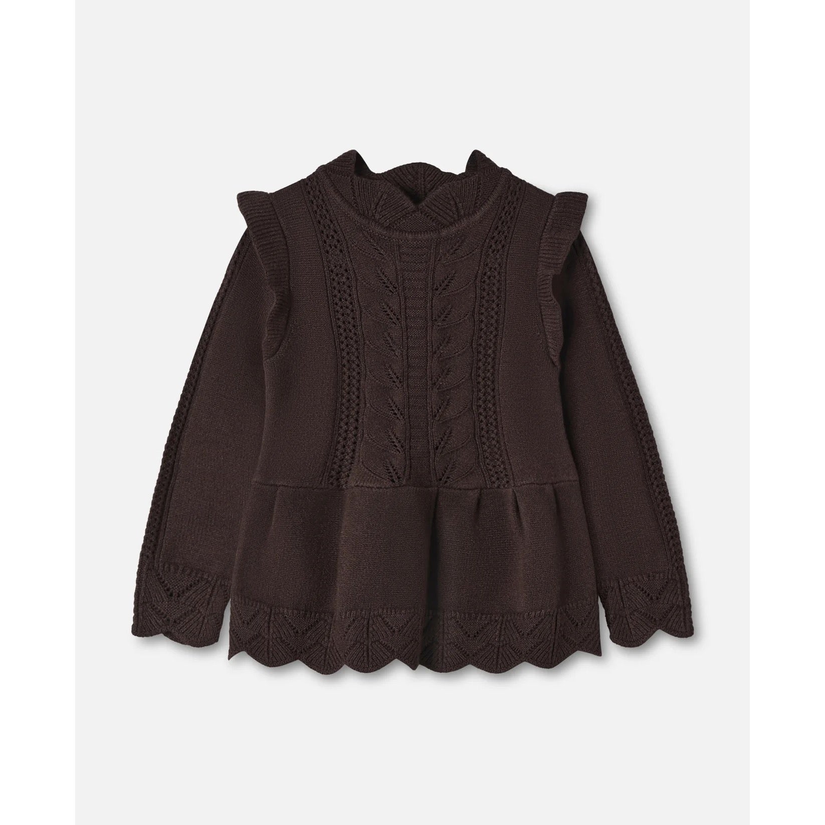 ALILLY PEPLUM PULLOVER