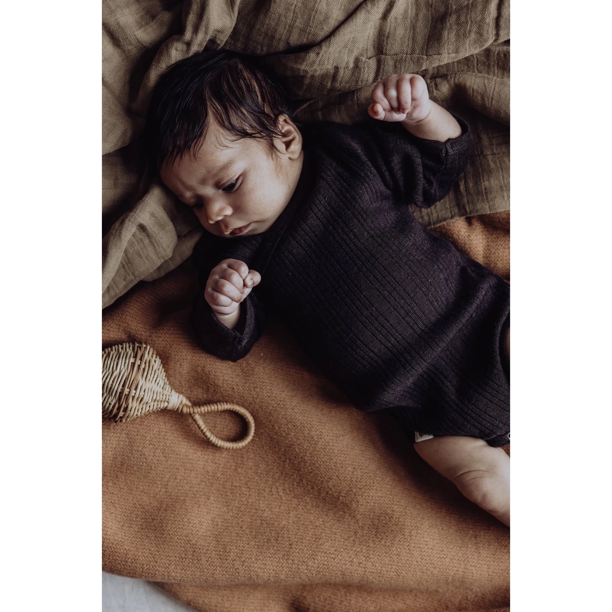 Finch & Fable Wool Rib L/S Bodysuit