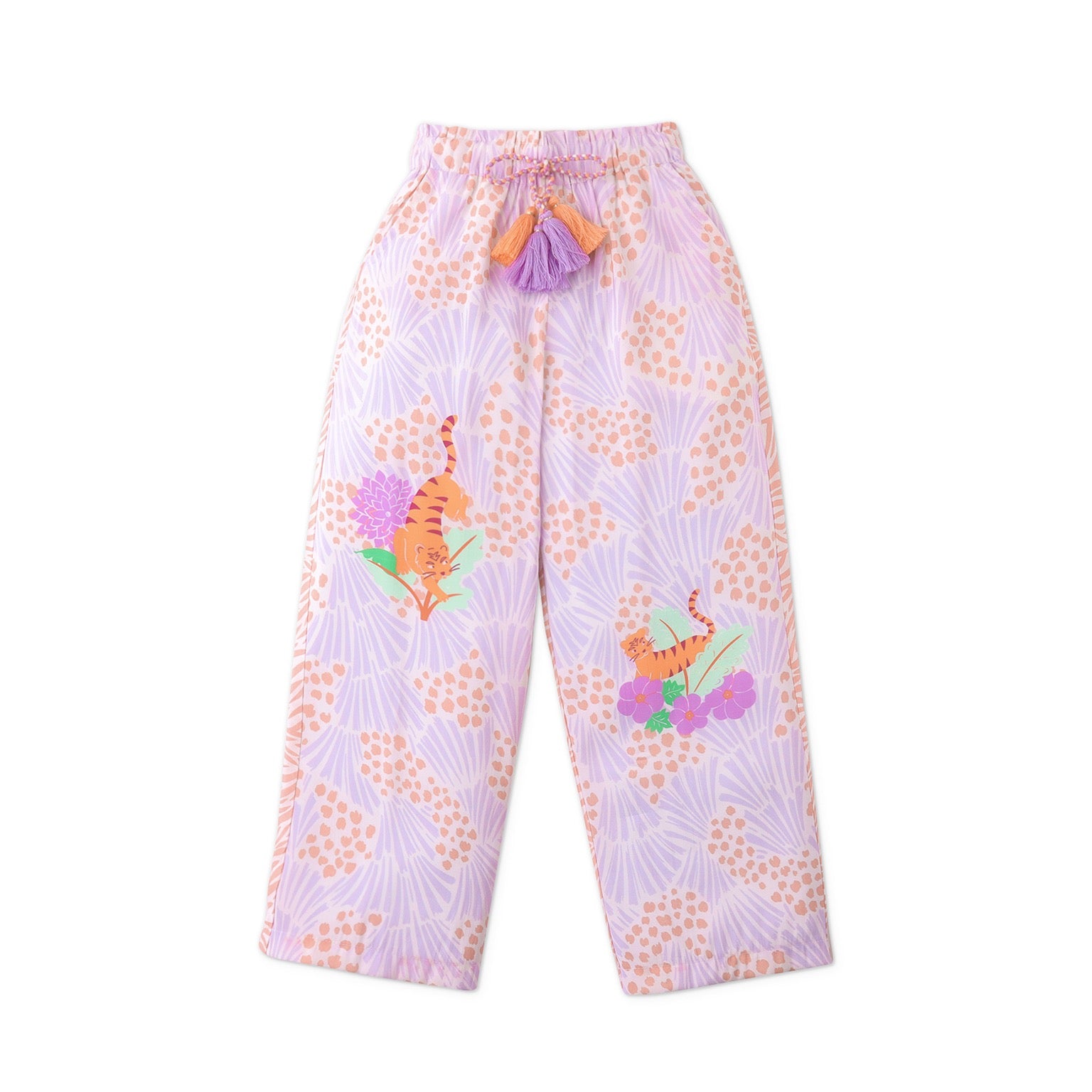 SHIV PANTS with TIGER PRINT