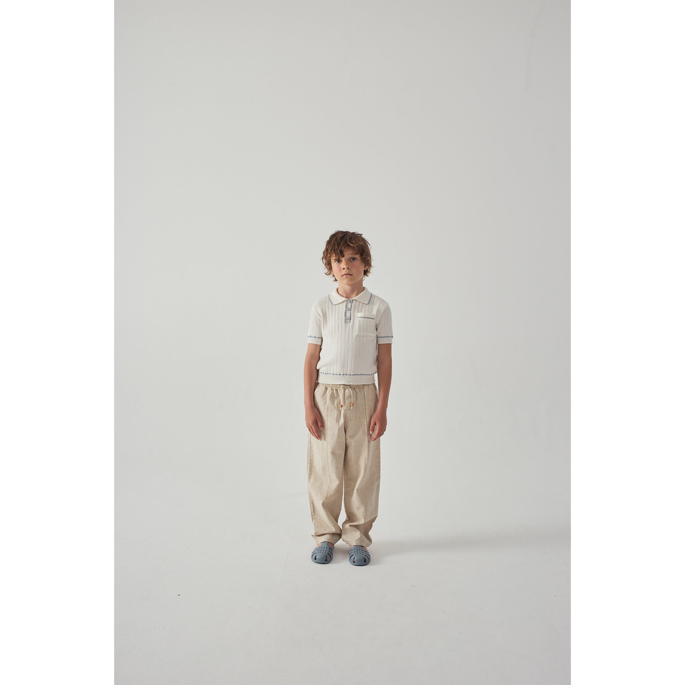 Reiner Polo Shirt with Stripe Tipping Accents