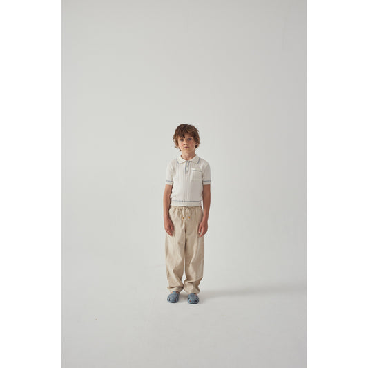 Erwin Fixed-Fold Drawstring Trousers