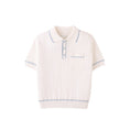 Gallery viewerに画像を読み込む, Reiner Polo Shirt with Stripe Tipping Accents
