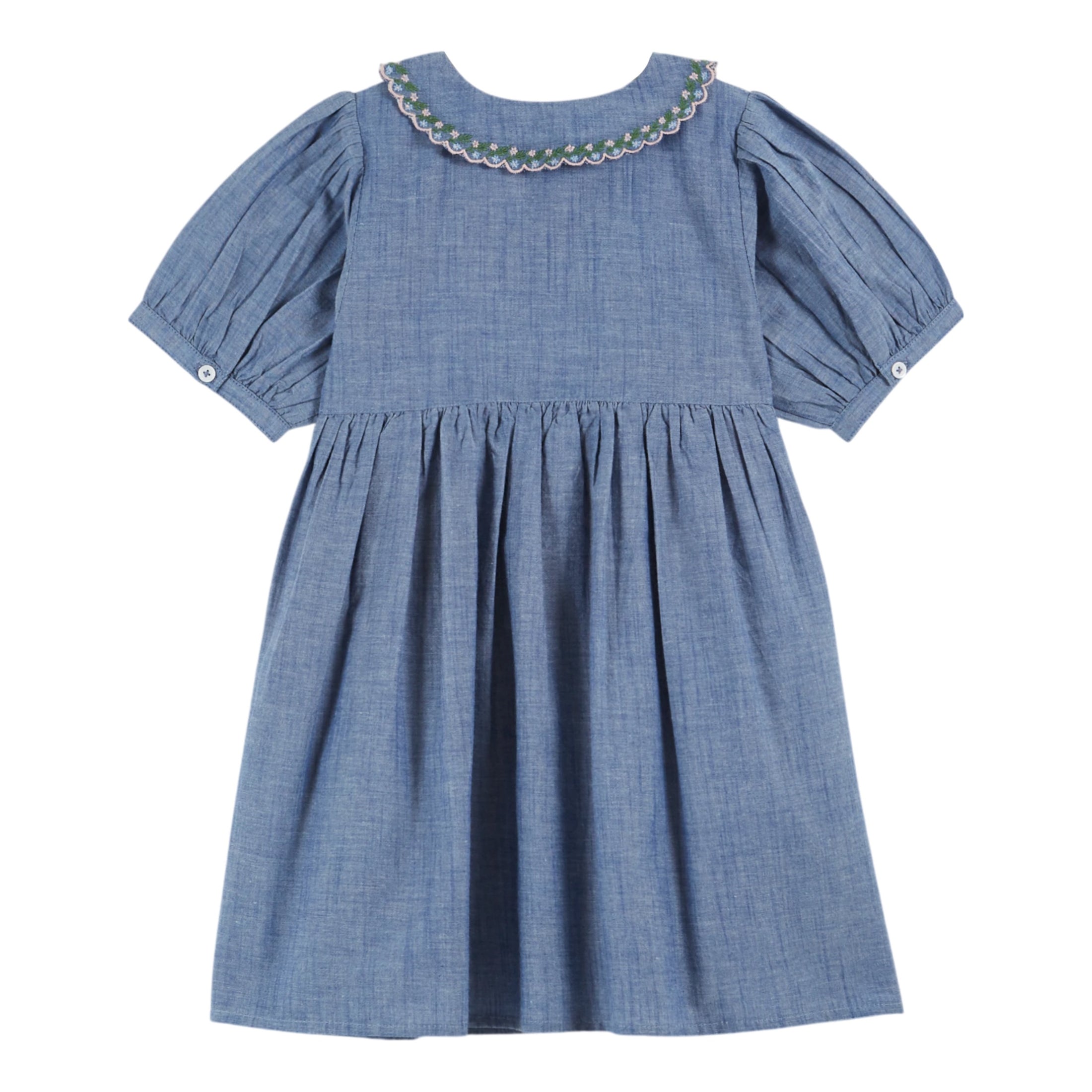 HAND SMOCK EMBROIDERY DRESS