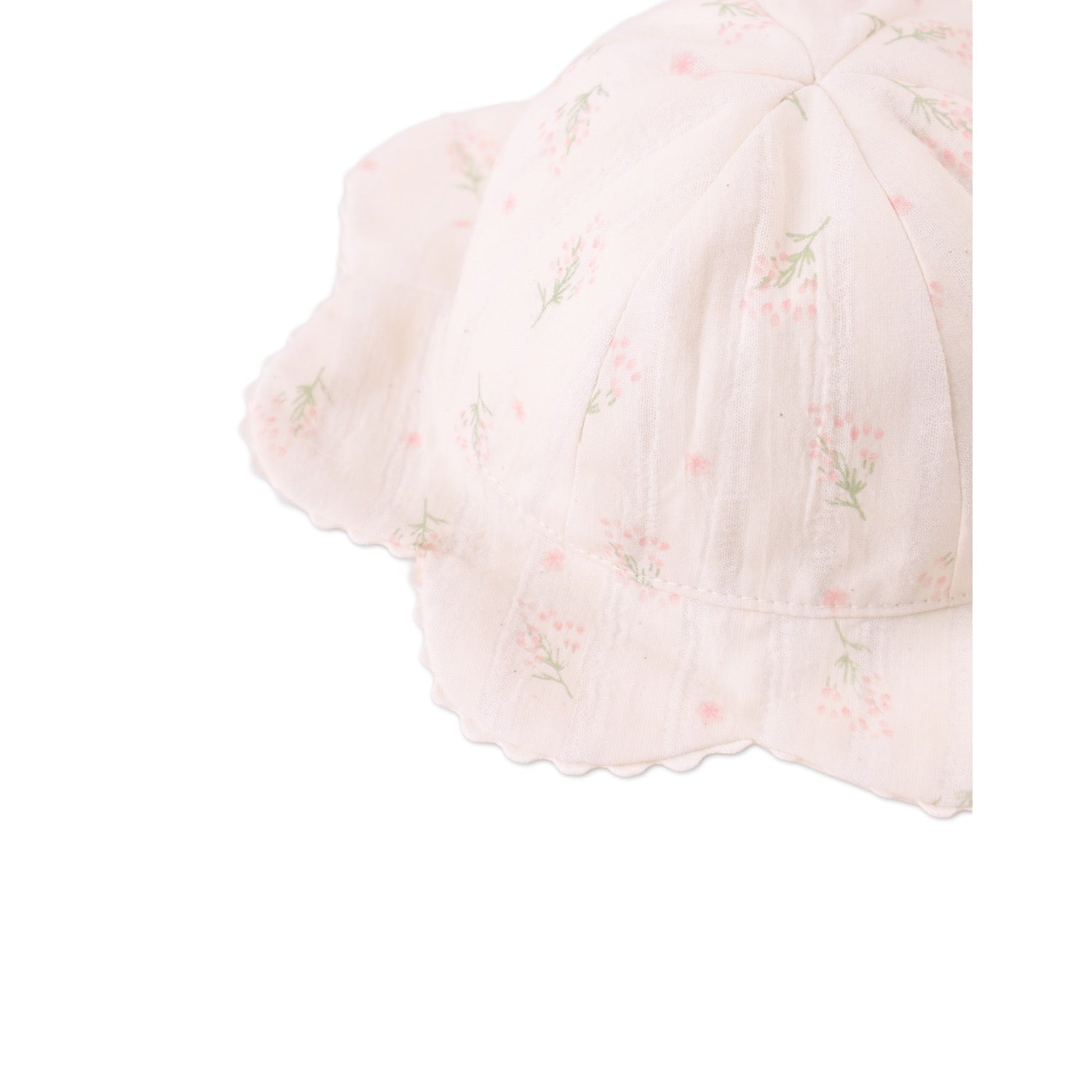 Baby Rochelle Hat with Scallop Brim