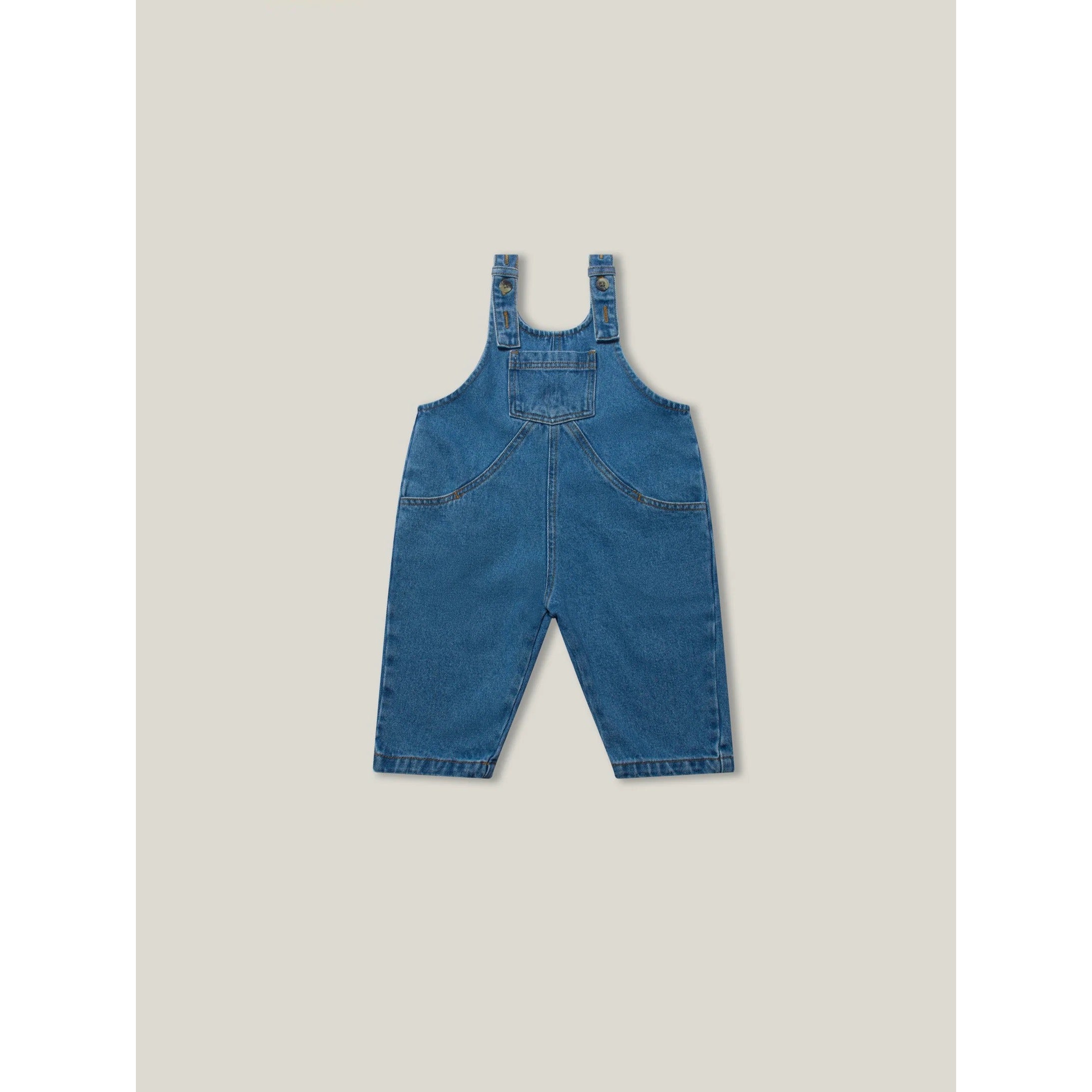 The Oversized Denim Dungaree