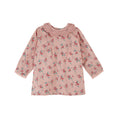 Gallery viewerに画像を読み込む, PINK AND RED CROCHET FLORAL BABY DRESS
