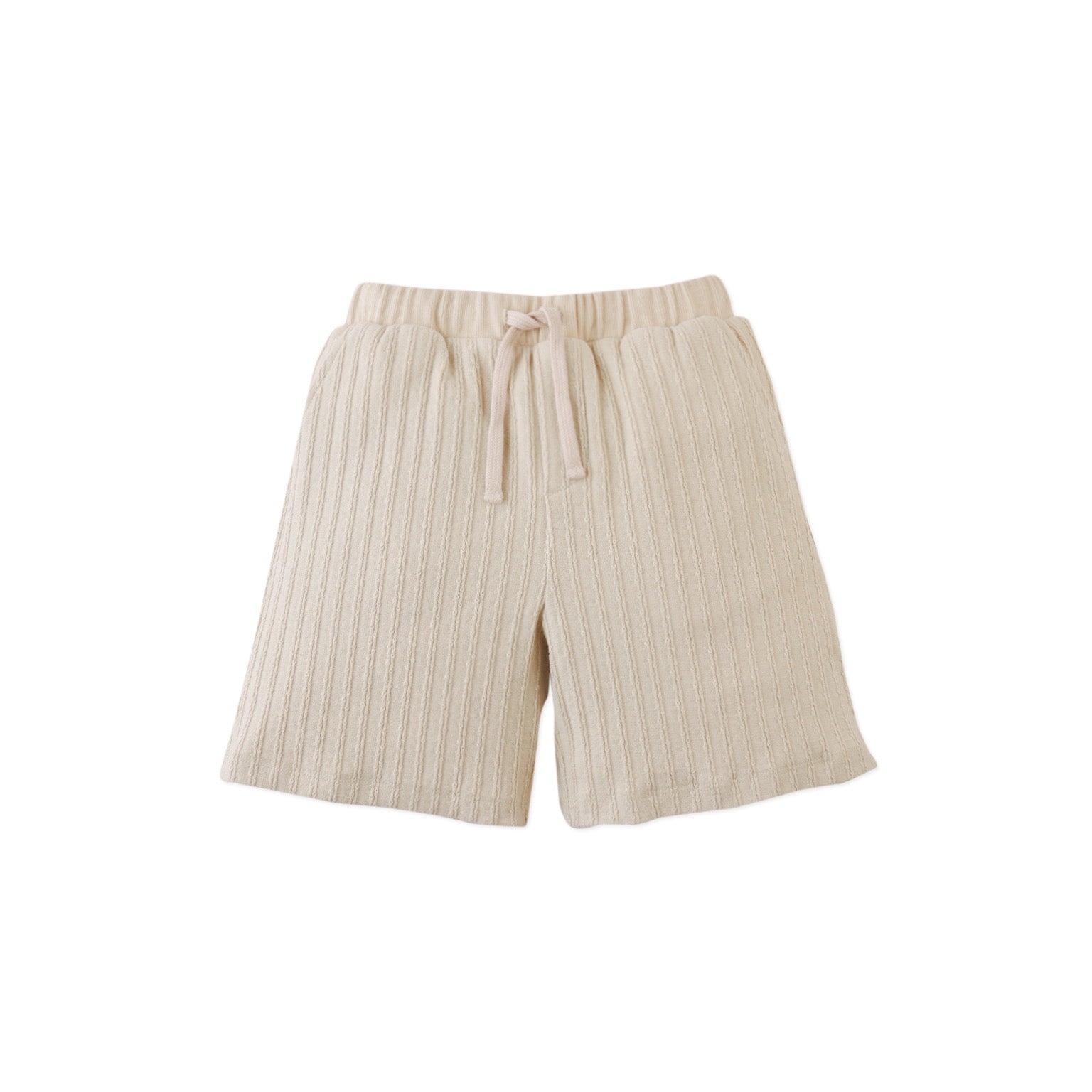 Daryl Cable Knit Drawstring Shorts