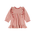 Gallery viewerに画像を読み込む, PINK GINGHAM RUFFLED DRESS
