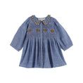 Gallery viewerに画像を読み込む, CHAMBRAY SMOCKED DRESS
