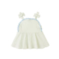 Gallery viewerに画像を読み込む, Gingersnaps Isabel Ruffled Striped Apron Top with Tie Straps & Ruffled Shorts
