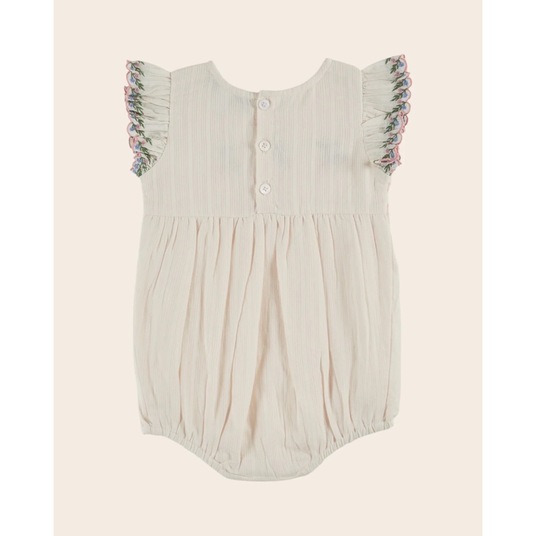 HAND SMOCK EMBROIDERED COMBIBLOOMER