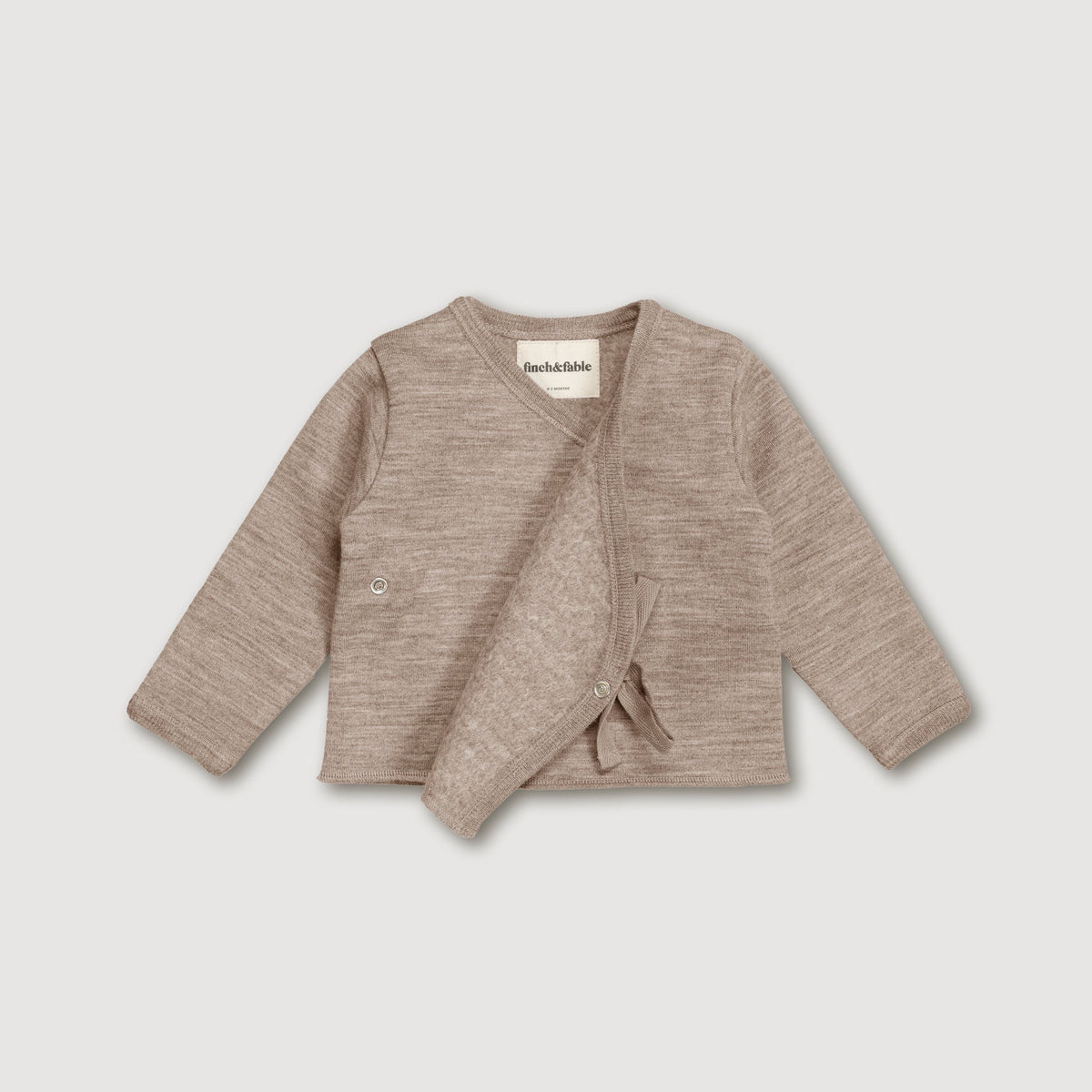 Finch & Fable Wool Fleece Cardigan